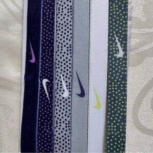 Nike Multicolor Head bands Purple, Gray, Green